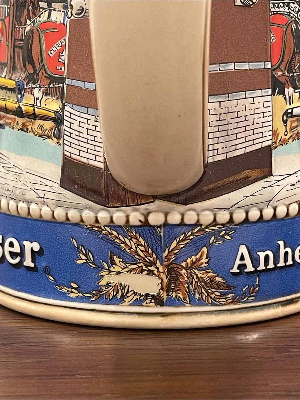 Vintage 1987 Anheuser-Busch “Clydesdale Stables” Series B